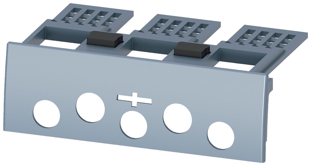SIEMENS - SIE3VA91310WD31 Calotta coprimorsetti a 3 poli 1 pezzo con fori per prova di tensione per 3VA51