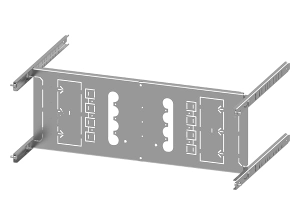 SIEMENS SIE8PQ60008BA05 KIT 3VA12/HORIZ/4POL/H200/W600