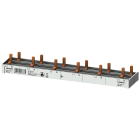SIEMENS - SIE5ST36760 Sbarra di collegamento a punte compatta, 10mm² collegamento 1p/N 6x AFDD + 6x apparecchi compatti 1 UM