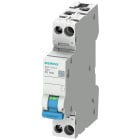 SIEMENS - SIE5SY17064 Interruttore di protezione apparecchi a 1 polo con blocchetto di contatti ausiliari, contatto NO, caratteristica F2, 6 A