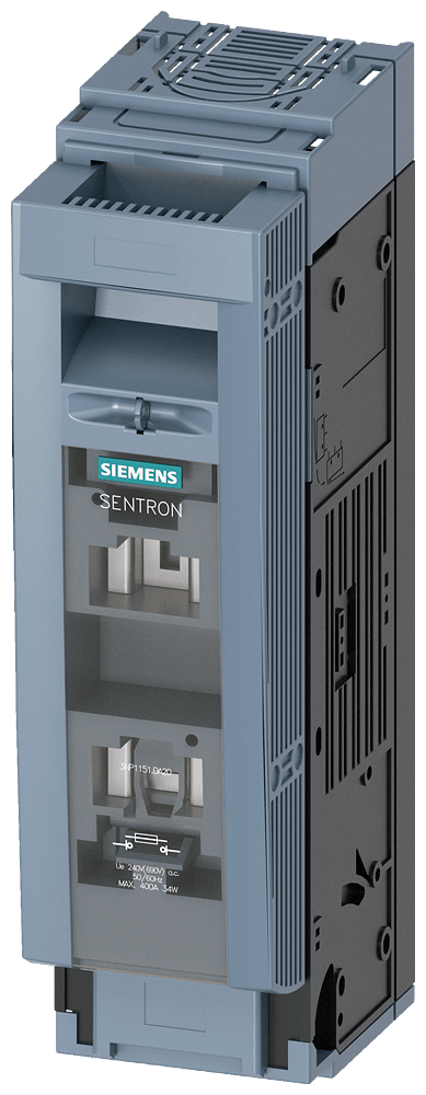 SIEMENS SIE3NP11511DA20 SEZ.FUS.NH2 1P 400A PIASTRA 70MM AL.MOR