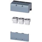 SIEMENS - SIE3VA96730JC24 Morsetto di collegamento per conduttore tondo TA4.1 2x 400kcmil - 750kcmil per 2 cavi, 3 pezzi