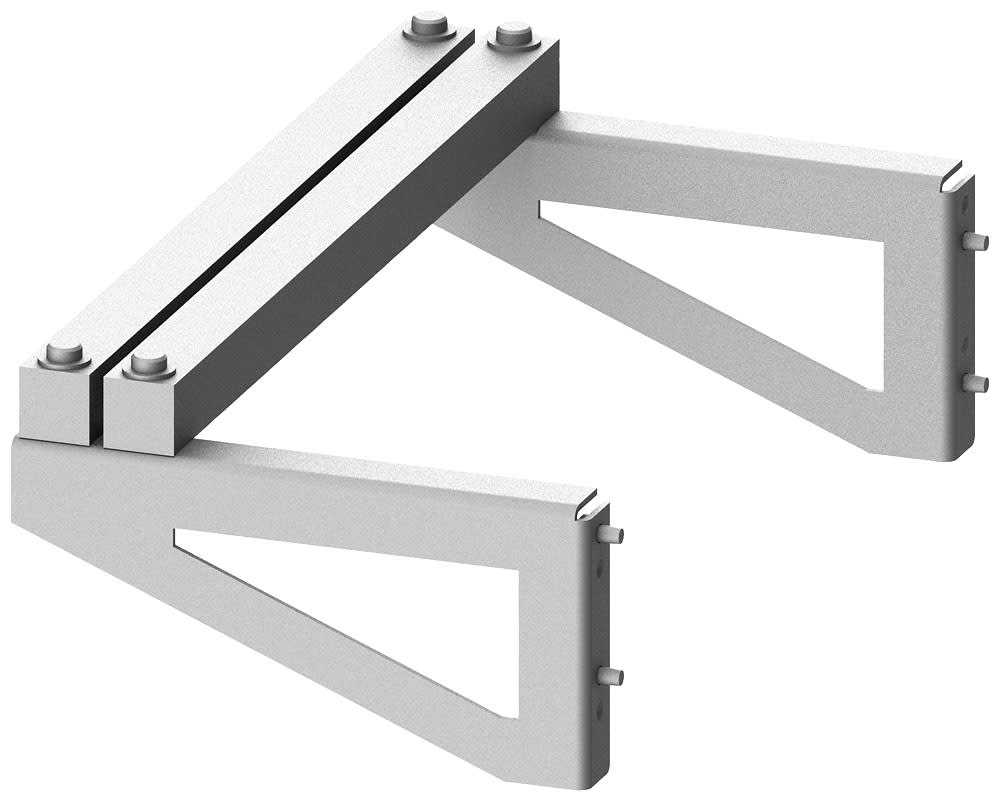 SIEMENS - SIE8PQ40000BA61 Supporto sbarre di distribuzione verticali piane, La: 400 mm