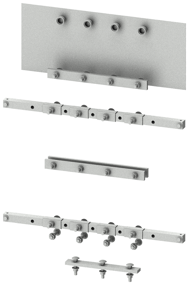 SIEMENS SIE8PQ60006BA75 SUPPORTI CONNESSIONE SBARRE