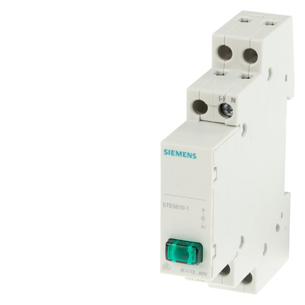 SIEMENS SIE5TE58101 LAMP.SEGN.1 SPIA VERDE 12-60VCA/CC 1UM