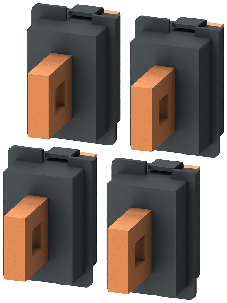 SIEMENS - SIE8PQ50000BA73 Terminale di collegamento 30x10 mm, 1 set =4 pezzi