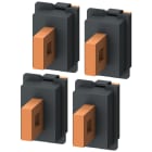 SIEMENS - SIE8PQ50000BA73 Terminale di collegamento 30x10 mm, 1 set =4 pezzi