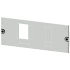 SIEMENS - SIE8PQ20206BA40 mostrina copriforo 3VA20 (100A), 3VA21 (160A), 3VA22 (250A), a 3 o 4 poli, installazione fissa, azionamento: direttamente, comando rotativo frontal...