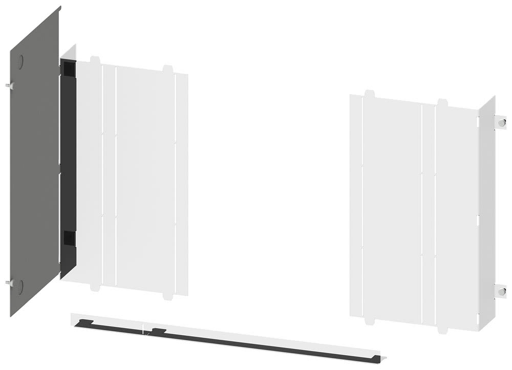 SIEMENS - SIE8PQ50003BA81 Segregazione 3WA GC II, a 3/4 poli, esecuzione fissa, esecuzione estraibile, A: 550mm