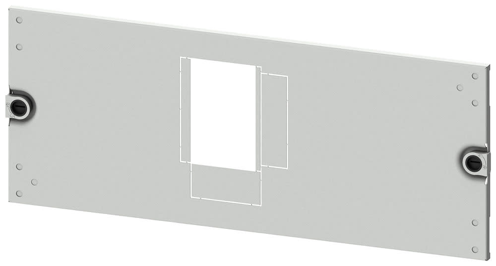 SIEMENS - SIE8PQ20206BA38 mostrina copriforo 3VA20 (100A), 3VA21 (160A), 3VA22 (250A), a 3 o 4 poli, installazione fissa, zoccolo da innesto, azionamento: direttamente, coma...