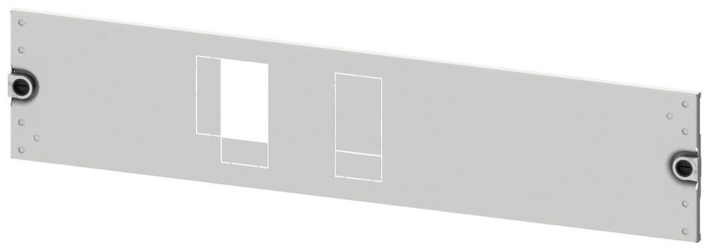 SIEMENS - SIE8PQ20158BA11 mostrina copriforo 3VA10 (100A), 3VA11 (160A), a 3 o 4 poli, installazione fissa, zoccolo da innesto, azionamento: direttamente, comando rotativo f...