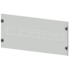 SIEMENS - SIE8PQ20358BA17 mostrina copriforo 3VA10 (100A), 3VA11 (160A), a 4 poli, installazione fissa, tecnica ad innesto, azionamento: direttamente, comando rotativo front...