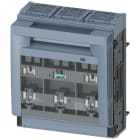 SIEMENS - SIE3NP11631BC10 SENTRON, Sezionatore sottocarico a fusibili 3NP1, a 3 poli, NH3, 630 A