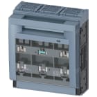SIEMENS - SIE3NP11631DA20 SENTRON, Sezionatore sottocarico a fusibili 3NP1, a 3 poli, NH3, 630 A
