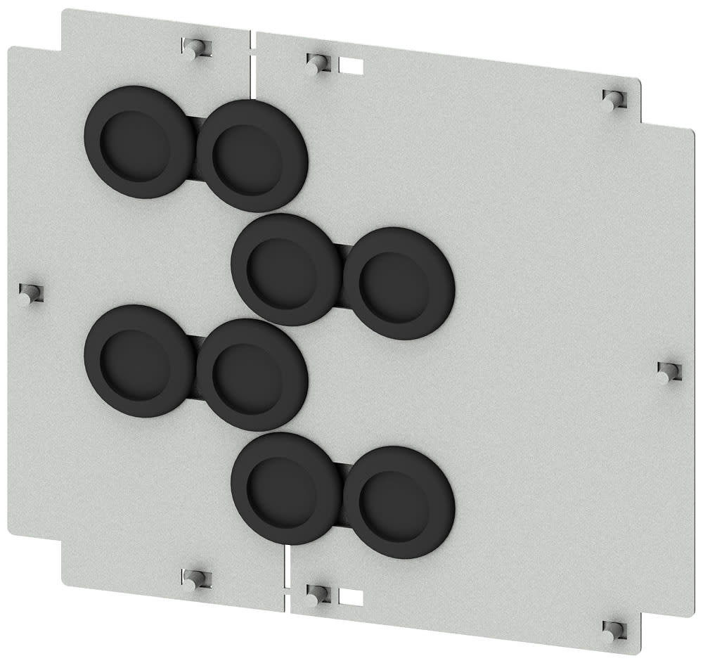 SIEMENS - SIE8PQ50003BA74 Copertura collegamento posteriore 3VL4 (400A), a 4 poli, esecuzione estraibile, esecuzione fissa