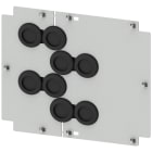 SIEMENS - SIE8PQ50003BA74 Copertura collegamento posteriore 3VL4 (400A), a 4 poli, esecuzione estraibile, esecuzione fissa