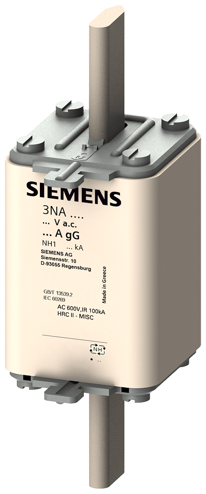 SIEMENS SIE3NA3142 FUS. NH GL/GG GR.1 500VCA 224A