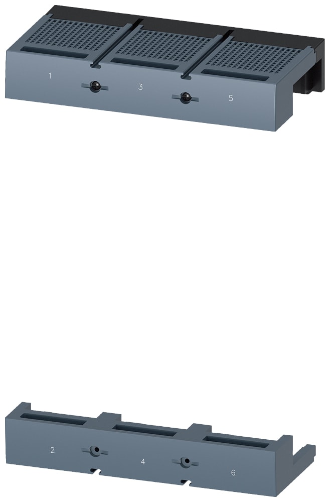 SIEMENS - SIE3VA96710WD30 TERMINAL COVER SHORT 3P 1ST.X 3VA55/65/6