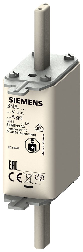 SIEMENS - SIE3NA3105 FUS. NH GL/GG GR.1 500VCA 16A