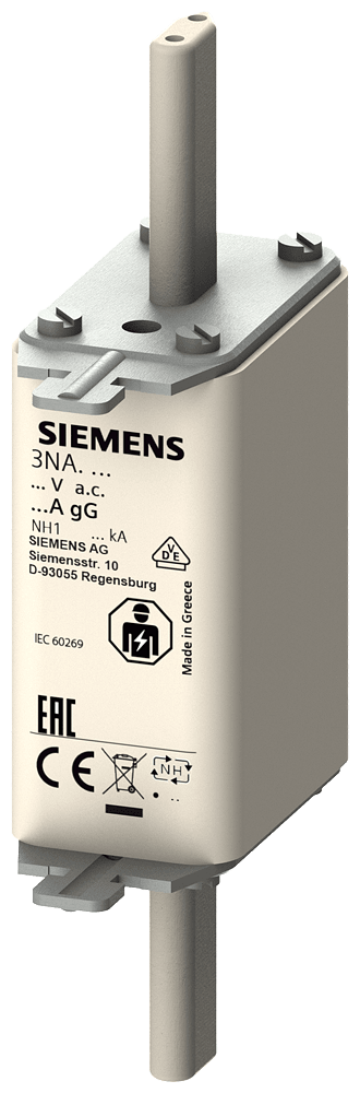 SIEMENS SIE3NA3107 FUS. NH GL/GG GR.1 500VCA 20A