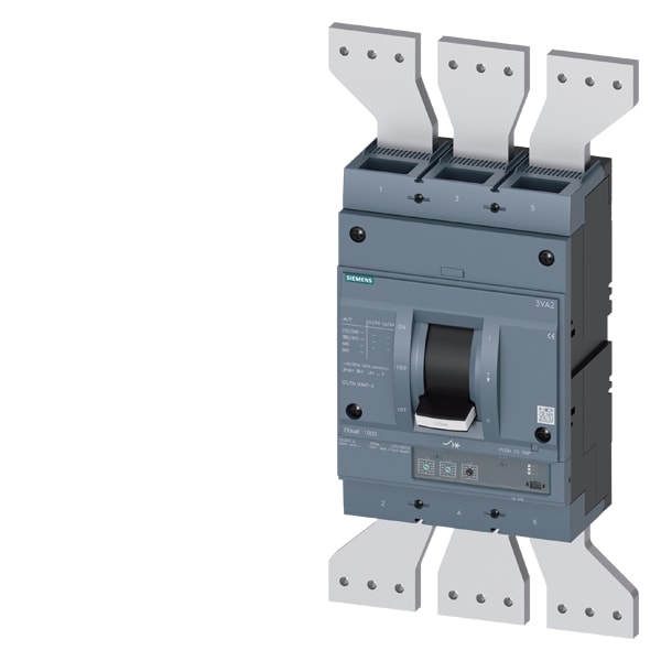 SIEMENS SIE3VA26126HL320AA0 INT.AUT.3VA 1250A 3P 85KA ETU3 LI L/T