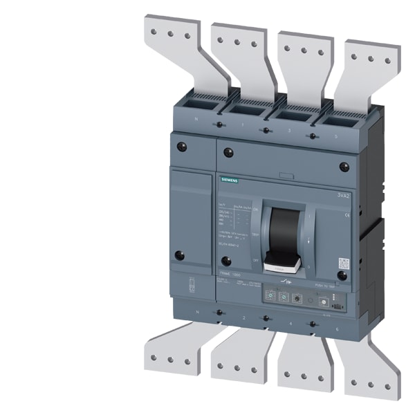 SIEMENS SIE3VA26125HL420AA0 INT.AUT.3VA 1250A 4P 55KA ETU3 LI L/T