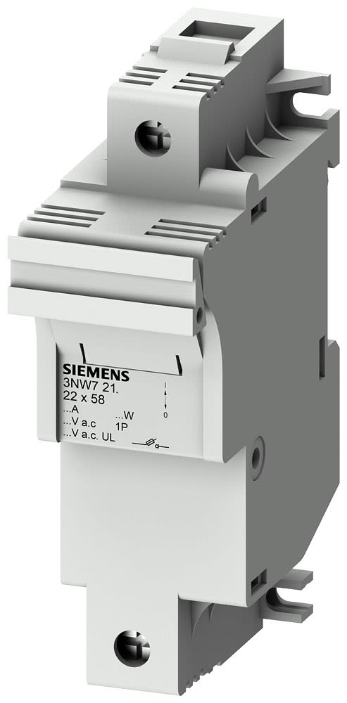 SIEMENS - SIE3NW7211 BASE SEZ.X FUS. CILINDR.22X58 1P