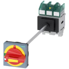 SIEMENS - SIE3LD52100TK13 SENTRON, sezionatore sottocarico 3LD5 UL, interruttore di OFF di emergenza, a 3 poli, approvato,