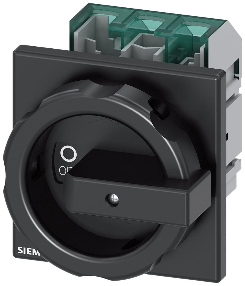 SIEMENS - SIE3LD50200TK11 SENTRON, sezionatore sottocarico 3LD5 UL, interruttore principale, a 3 poli, approvato,