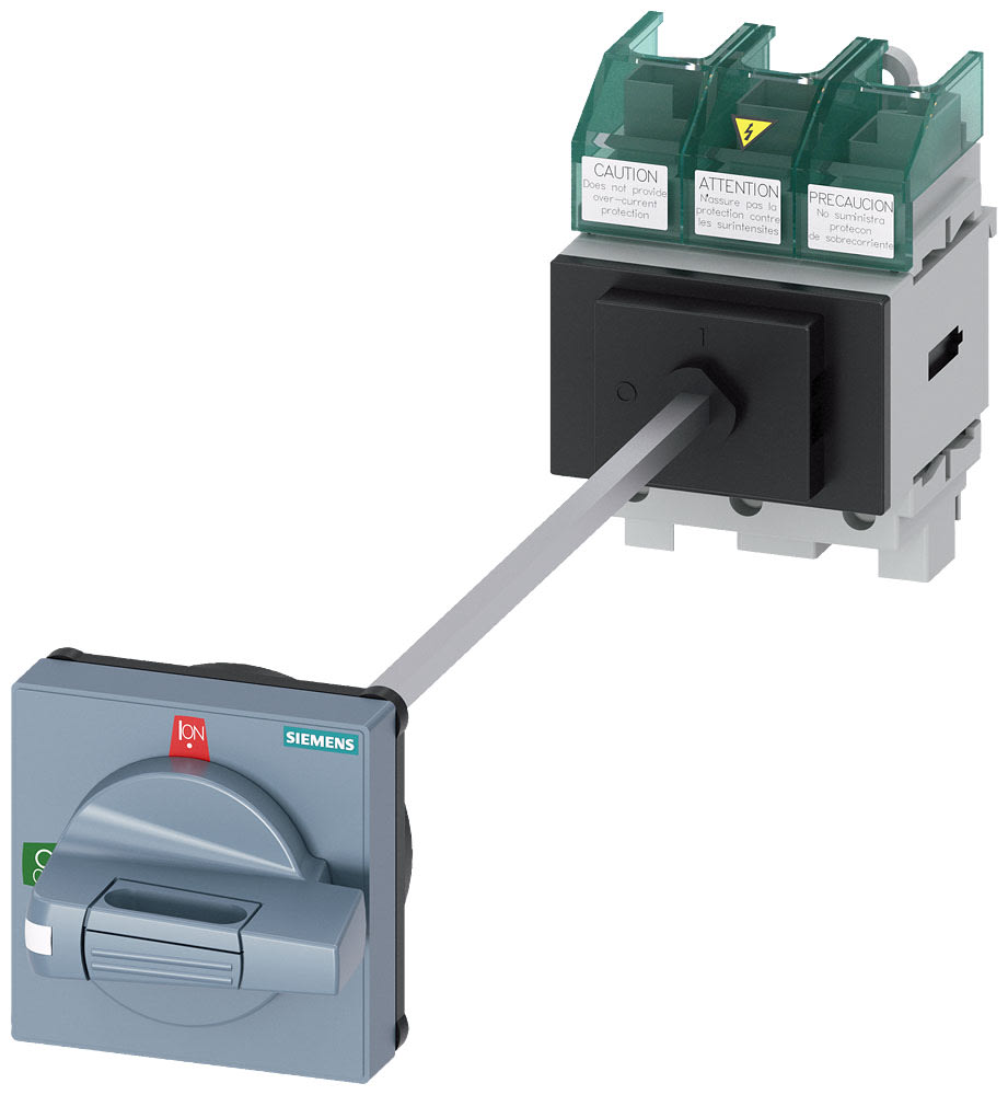 SIEMENS - SIE3LD52100TK11 SENTRON, sezionatore sottocarico 3LD5 UL, interruttore principale, a 3 poli, approvato,