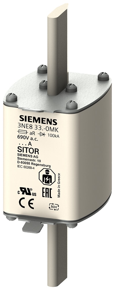 SIEMENS - SIE3NE83320MK FUS.SITOR 400A AR 690/440V C.A./C.C.