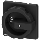 SIEMENS - SIE3LD92241G Comando rotativo, leva di azionamento nera, per custodia in materiale isolante, per 16 ... 32 A,