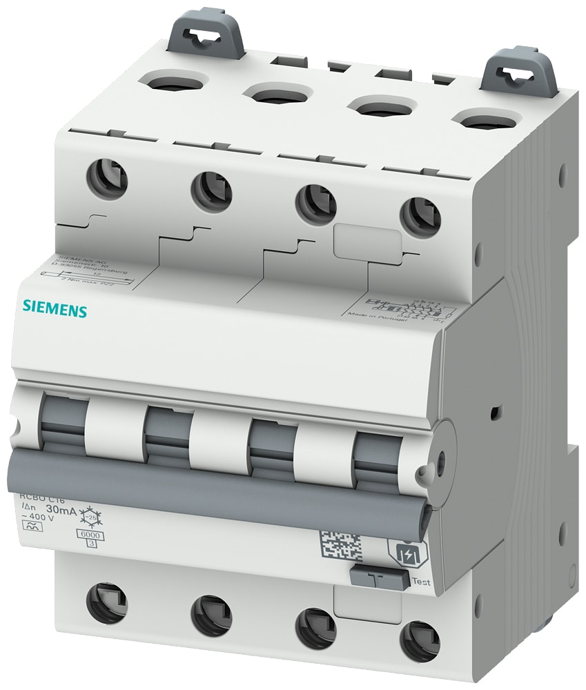 SIEMENS SIE5SU16467FP10 MTD COMP. 6KA 4P C10 TIPO A 300MA 4UM