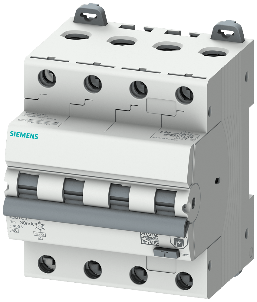 SIEMENS SIE5SU16467FP06 MTD COMP. 6KA 4P C6 TIPO A 300MA 4UM