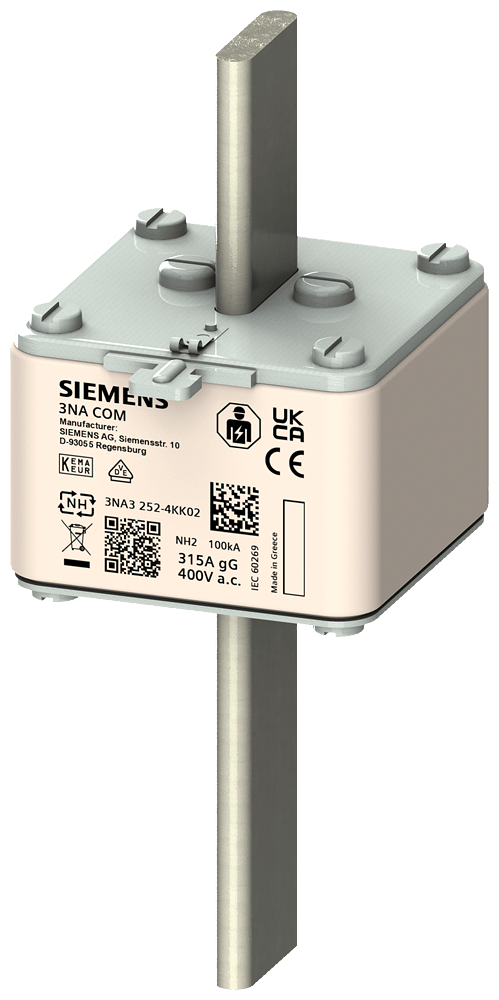 SIEMENS SIE3NA32324KK02 FUS.NH2 ISOL.GG 400VCA 125A COM RICAMBIO