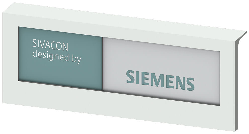 SIEMENS - SIE8PQ94000BA06 TARGHETTA CONTRASSEGNO COLONNA