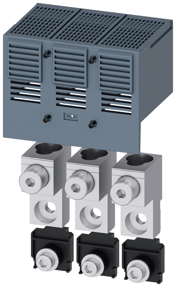 SIEMENS SIE3VA93730JJ24 RUNDLEITERANSCHLUSSKLEMME 2 KABEL 3 ST.