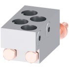 SIEMENS - SIE3VA97710JJ44 Morsetto di collegamento per conduttore tondo TA7.2 4x 600 - 750 kcmil per 4 cavi, 1 pezzo