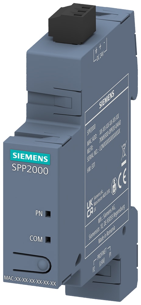 SIEMENS - SIE7KM93000PP200AA0 SENTRON PROFINET Proxy (SPP) collega apparecchi con capacità Modbus TCP a PROFINET IO