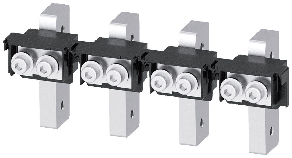 SIEMENS - SIE3VA96040QE00 Attacchi piatti posteriori 4 pz., attacchi verticali