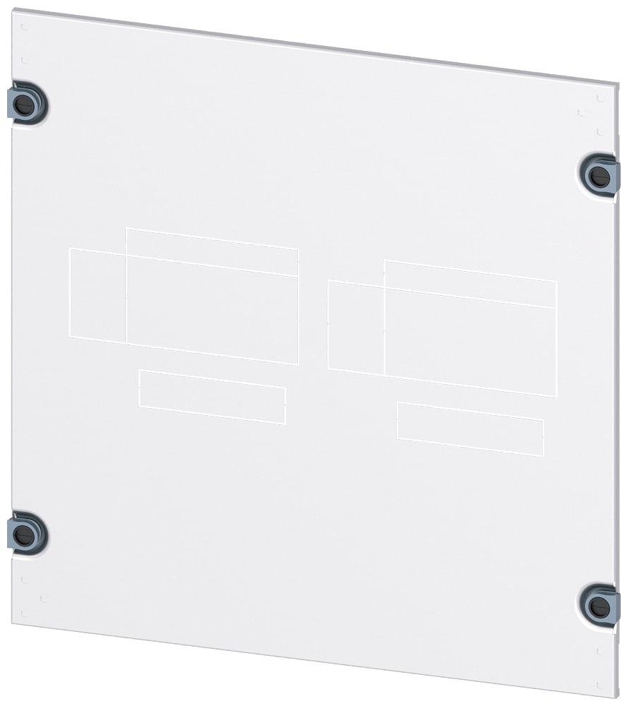 SIEMENS - SIE8PQ20506BA12 mostrina copriforo 3VA13 (400A), 3VA14 (630A), 3VA23 (400A), 3VA24 (630A), a 4 poli, installazione fissa, azionamento: direttamente, comando rotati...