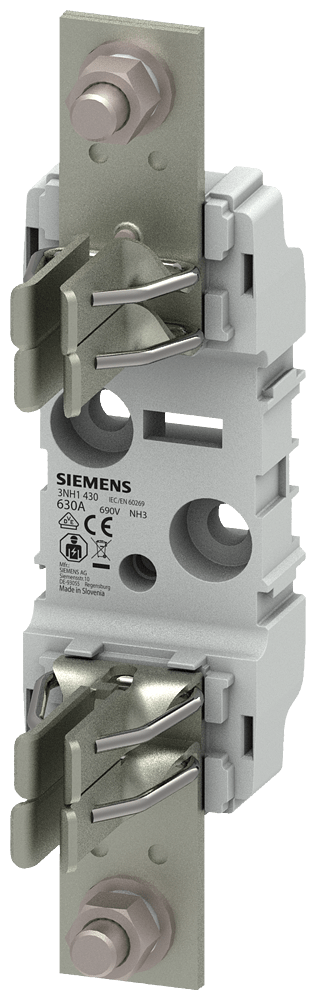 SIEMENS SIE3NH1430 BASE 1P NH3 630A/690V PLASTICA VITE