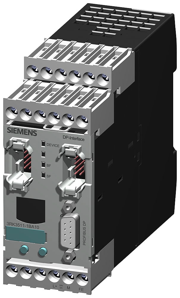 SIEMENS - SIE3RK35111BA10 Modulo dinterfaccia, PROFIBUS, max. 12 Mbit/s, 45 mm, morsetti a vite