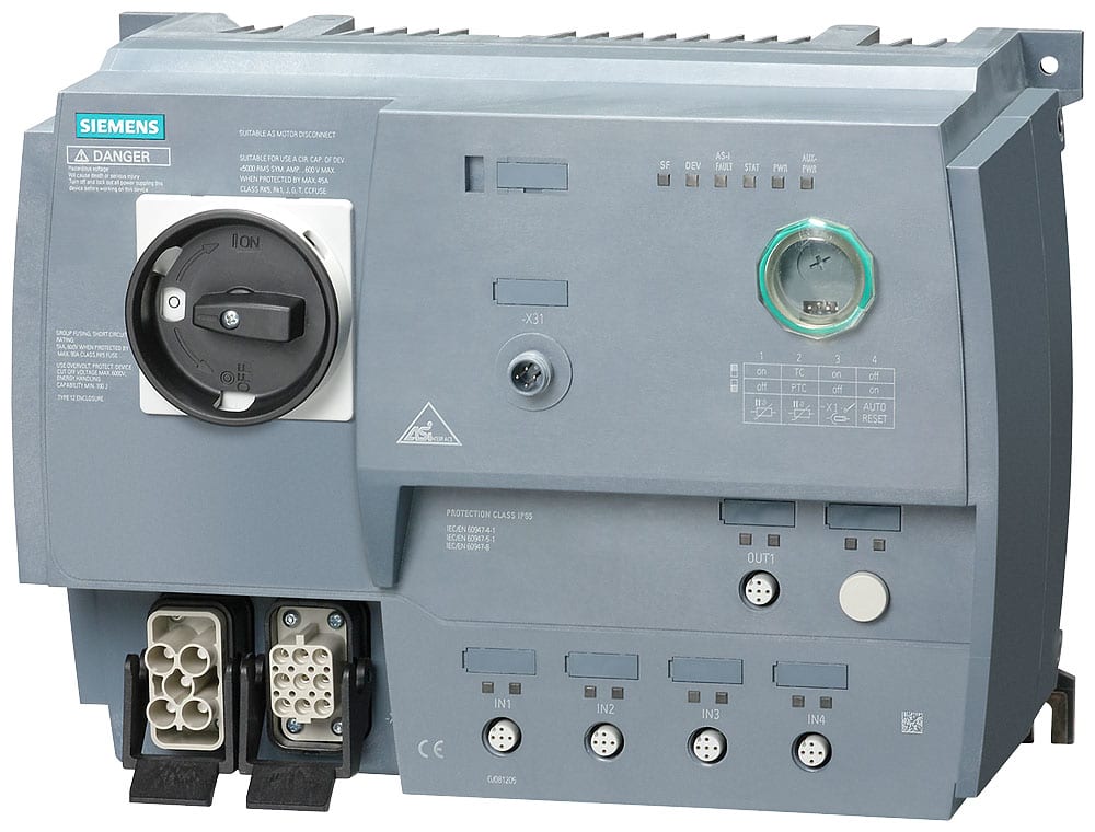 SIEMENS - SIE3RK13156KS410AA0 Avviatore motore M200D comunicazione AS-i: avviatore diretto AS-i Basic, commutazione meccanica