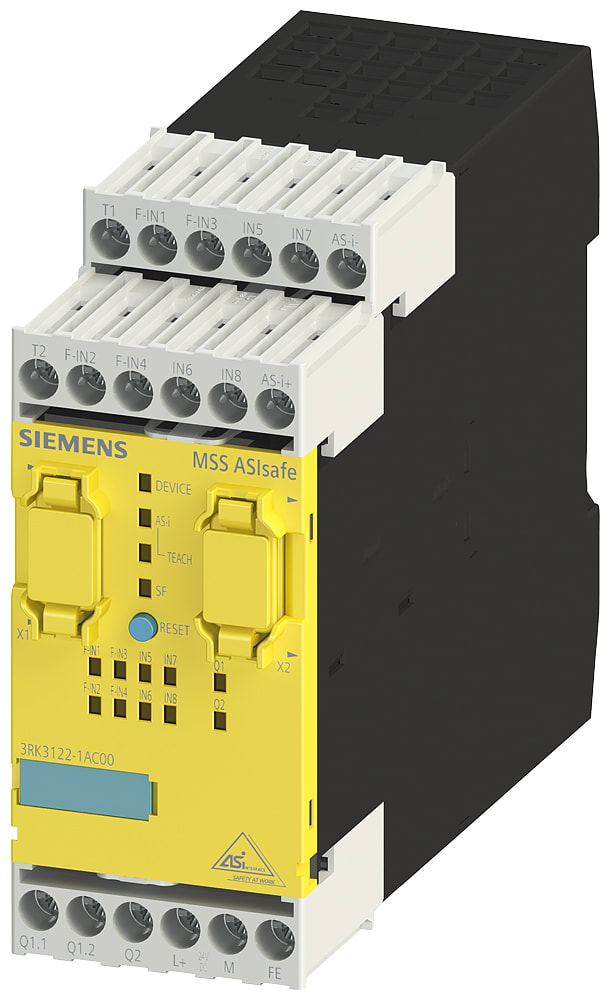 SIEMENS - SIE3RK31221AC00 Modulo centrale 3RK3 ASIsafe Extended per sistema di sicurezza modulare 3RK3