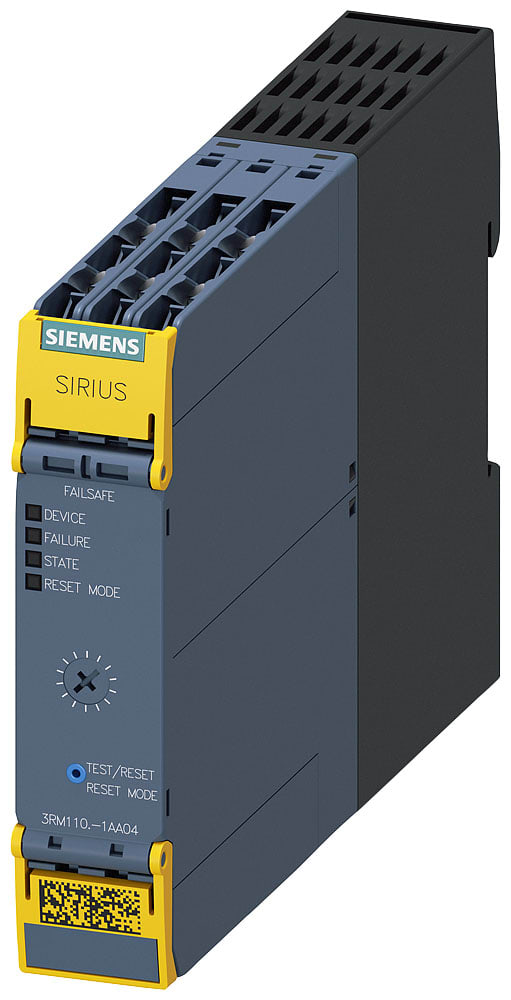 SIEMENS - SIE3RM11021AA04 Avviatore diretto Failsafe, 0,4 ... 2 A, DC 24 V, morsetti a vite