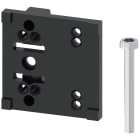 SIEMENS - SIE3SX51001A Piastra di montaggio, colore nero, per interruttore di posizione per quadro elettrico