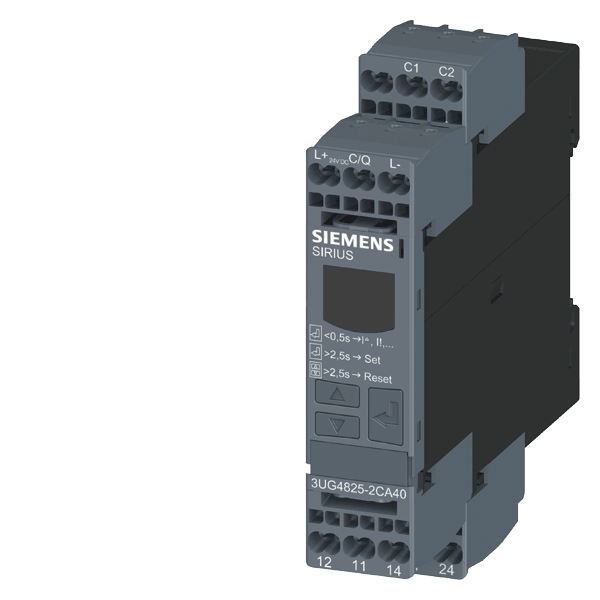 SIEMENS SIE3UG48252CA40 RELECONTR.COR.DI GUASTO 24VDC X IO-LINK