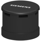 SIEMENS - SIE8WD44500EA2 Elemento sirena, nero, 8 toni, volume variabile 102 dB, AC 230 V, 70 mm
