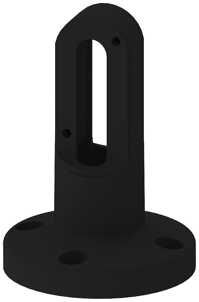 SIEMENS - SIE8WD43080CB Base angolare per montaggio a parete, per montaggio su due lati, accessorio per 8WD44, colonnine di segnalazione